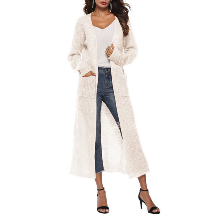 Ladies Chic and Stylish Long Knitted Cardigan