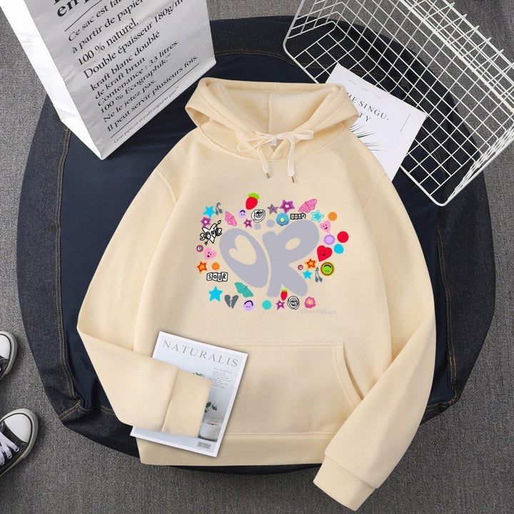 Women's Hoodie with Creative Graphic Design Chic & Stil
