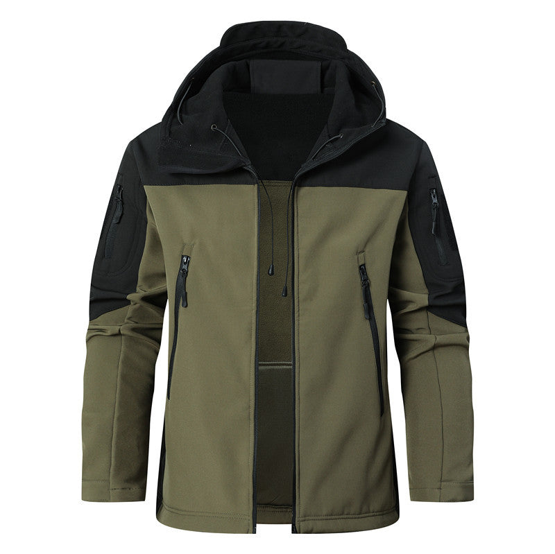 Multifunctional softshell jacket for men Lune London