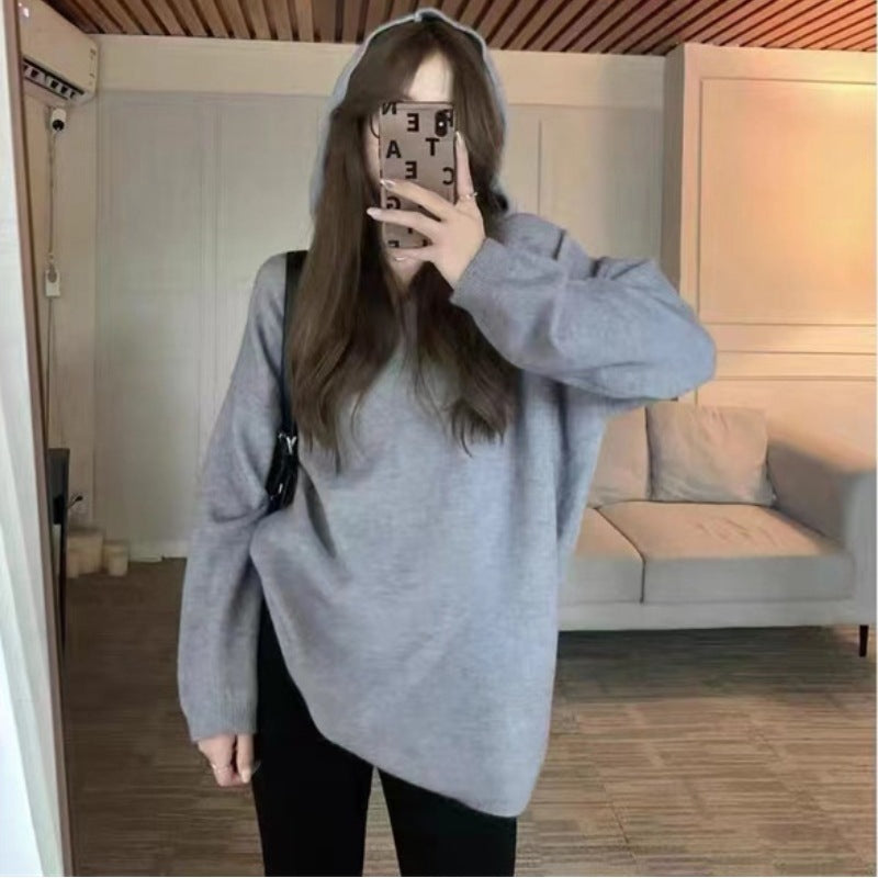 Hoodie surdimensionné pour femmes avec une coupe décontractée et des poches pratiques Chic & Stil