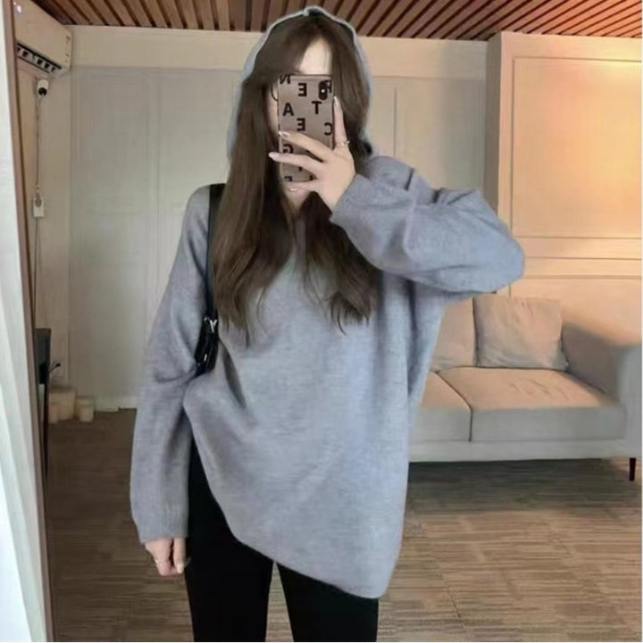 Hoodie surdimensionné pour femmes avec une coupe décontractée et des poches pratiques Chic & Stil