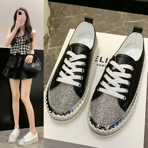 Ladies Glitter Sporty Elegant Chic Sneakers and Style