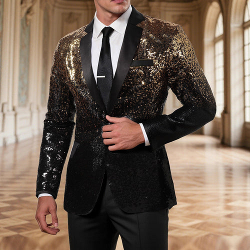 Men's Glamorous Sequin Blazer Amarae