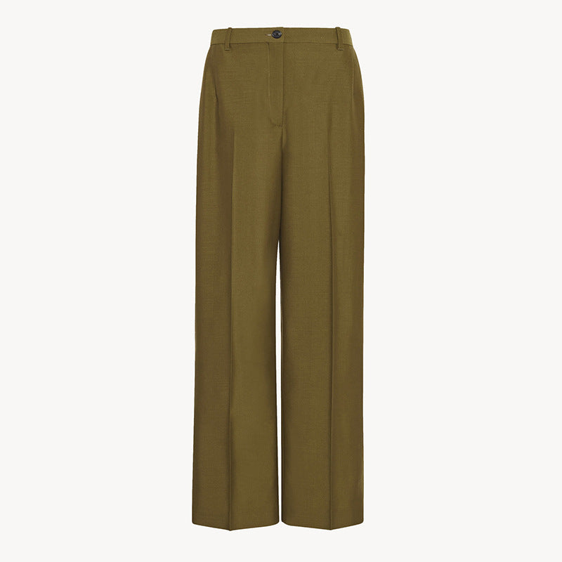 Pantalons de costume élégants et larges pour femmes Chic & Stil