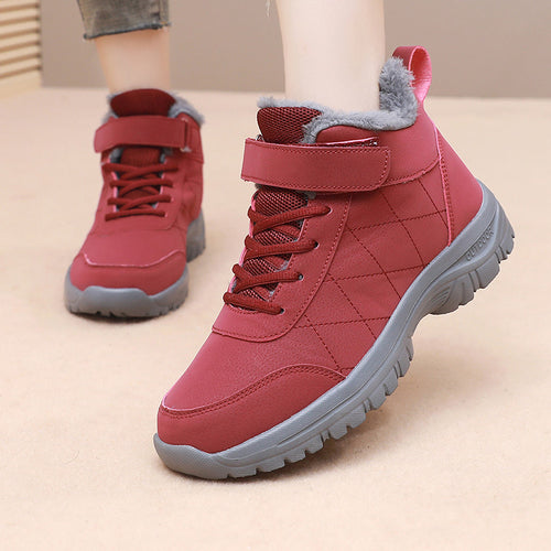 Women Winter Sneakers with Insulating Lining and Non-Slip Sole Amarae