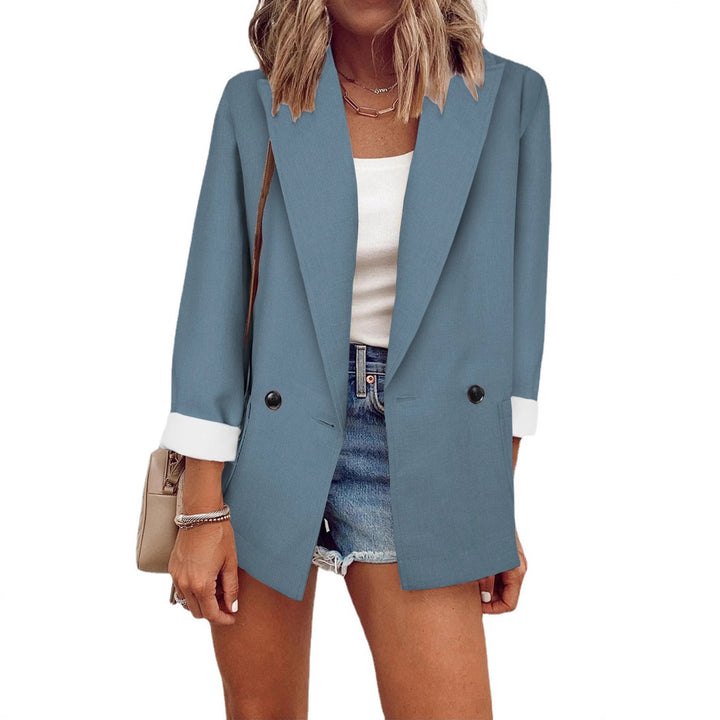 Ladies oversized casual blazer with modern details Lune London