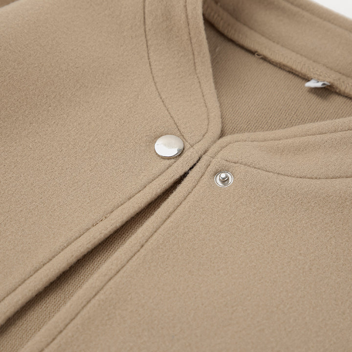 Casual oversized bomber jacket for women in soft fabric Lune London