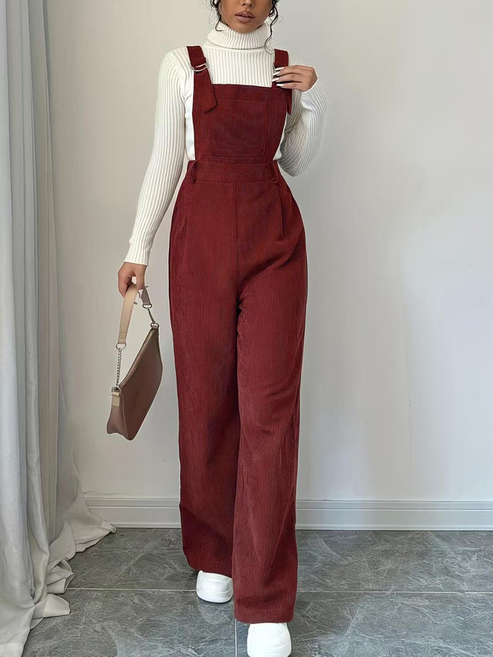 Dames loisirs coupe corduroy combinaison Chic & Stil