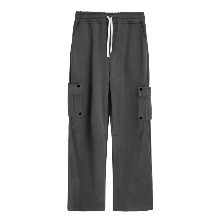 Cargo jogger pants for men with side pockets and elastic waistband Lune London