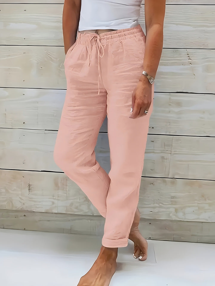 Casual linen pants for women Lune London