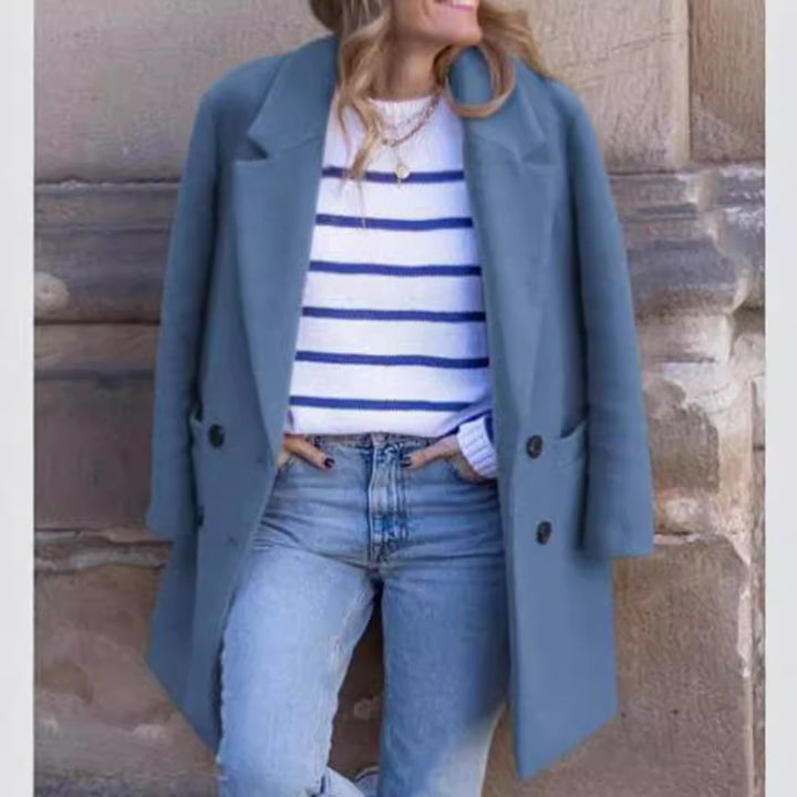 Elegant wool coat for women Amarae