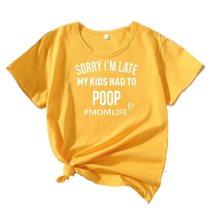 Women Leisure Mom Humor T-shirt Lune London