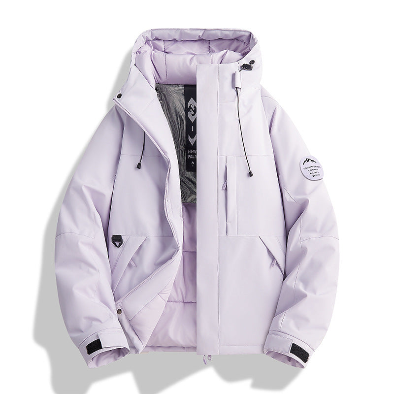 Women's Padded Winter Jacket with Hood, Water Repellent and Windproof Amarae