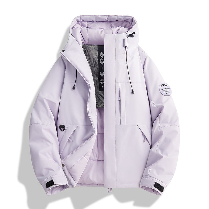 Women's Padded Winter Jacket with Hood, Water Repellent and Windproof Amarae