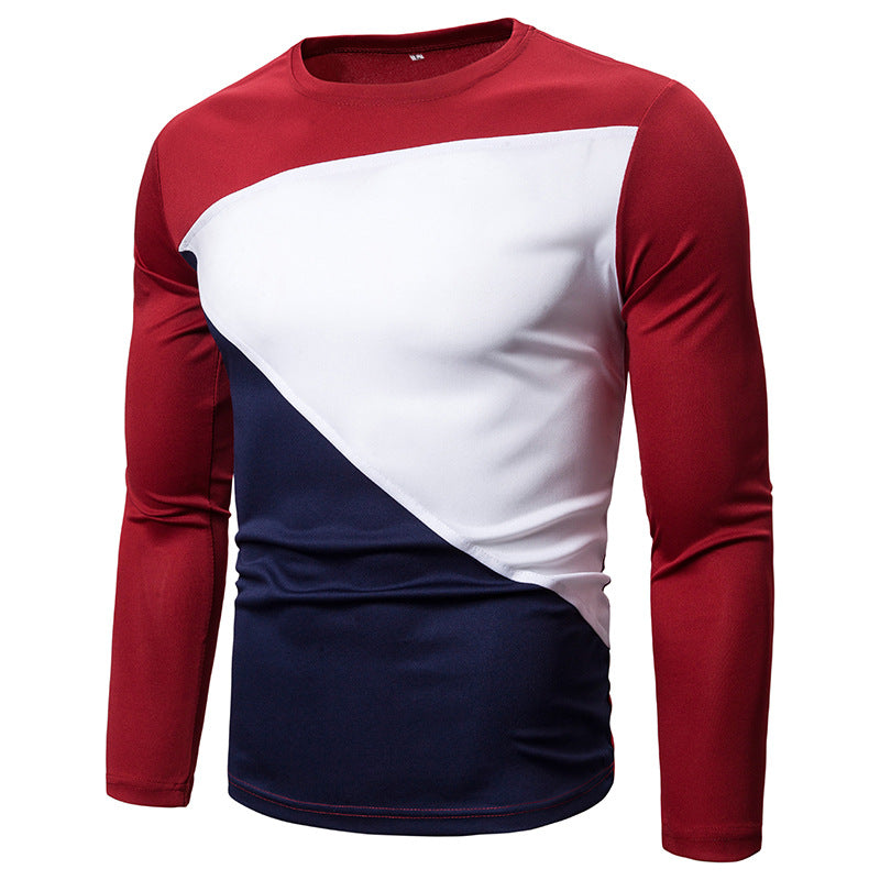Men's long sleeve sporty T-shirt with innovative cut and breathable design Lune London