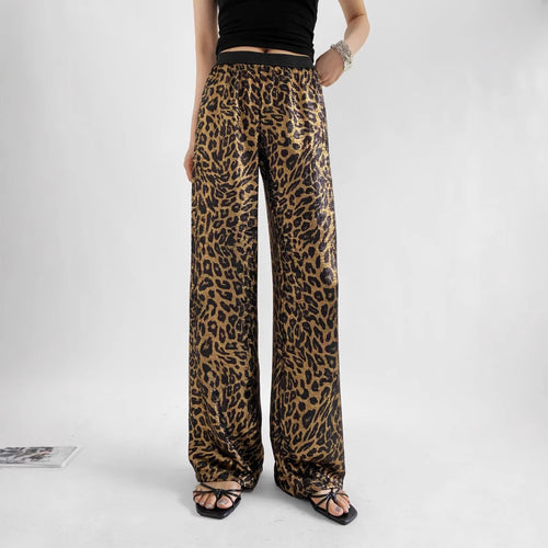 Elegant leopard pants for women Amarae
