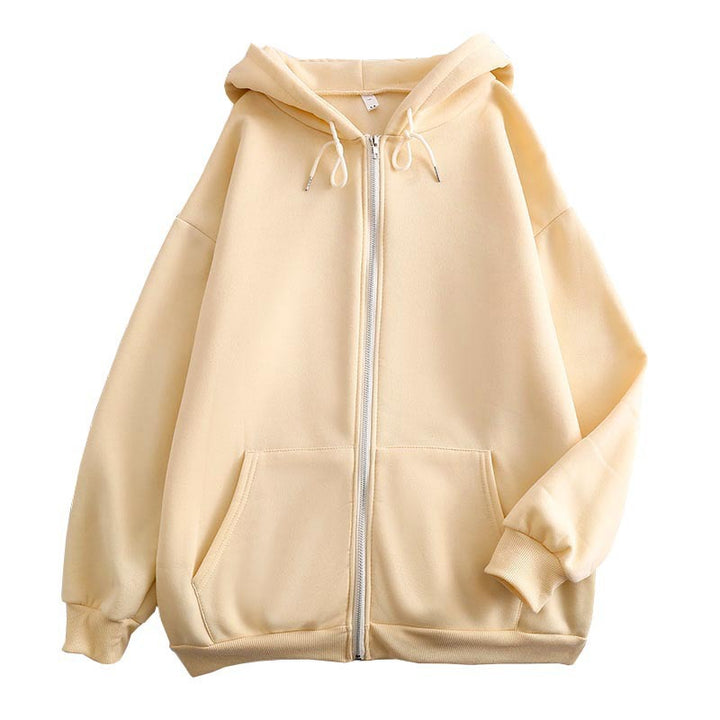 Women's hooded jacket with full zip and practical pockets Lune London
