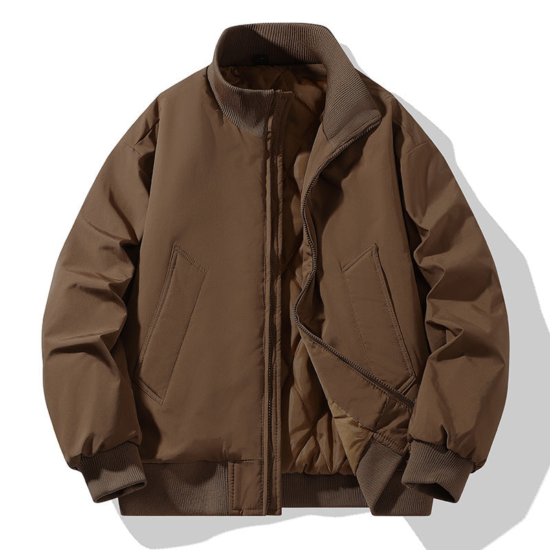 Veste matelassée tendance pour homme avec col haut Lune London