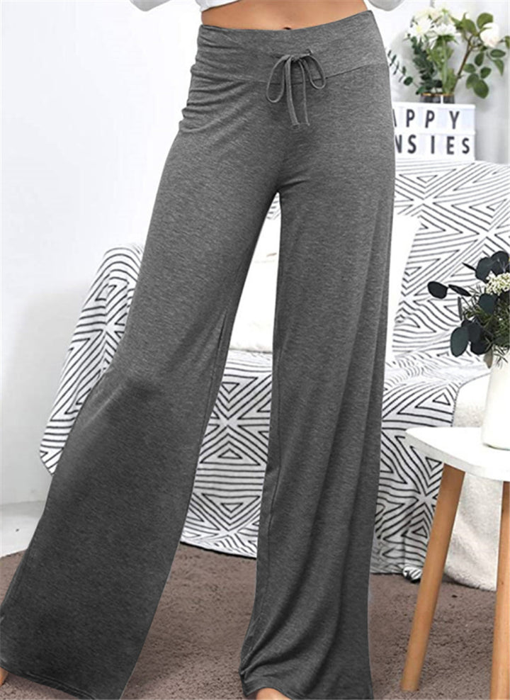 Lune London women's wide elastic lounge pants