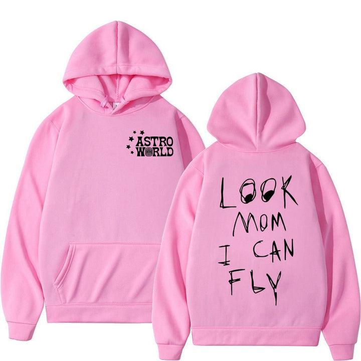 Women's hoodie with creative statement print Chic & Stil