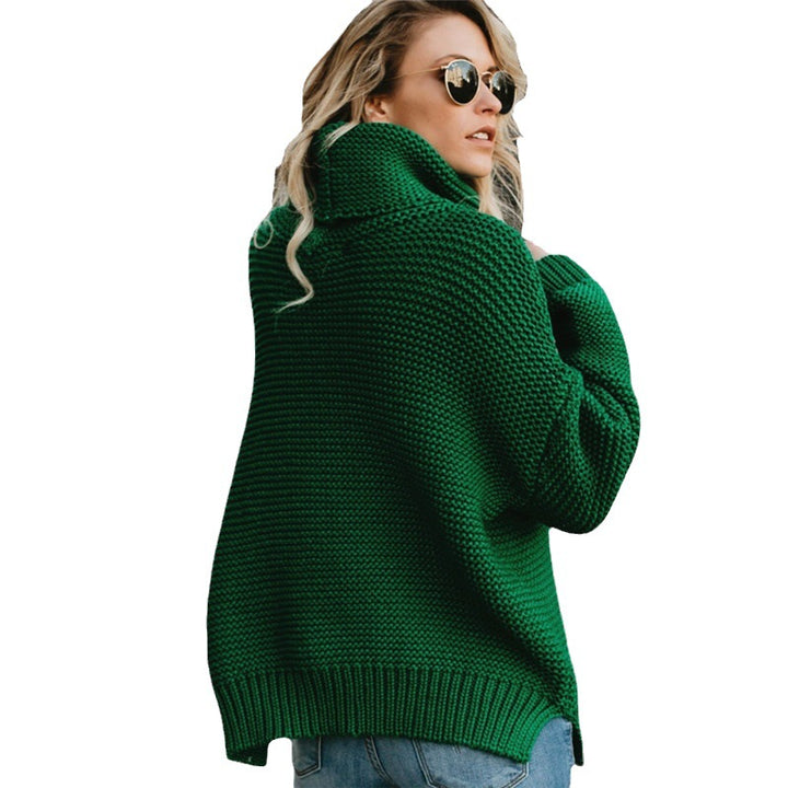 Sweater women turtleneck cozy Lune London