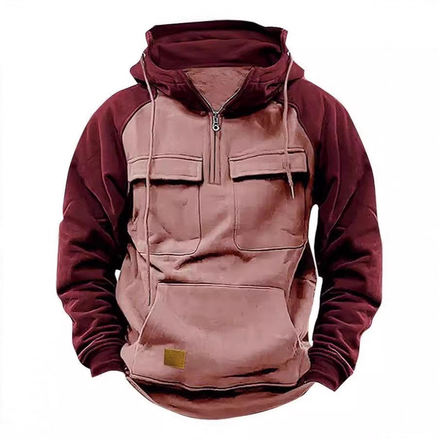 Elegant hoodie for men with functional pockets Lune London