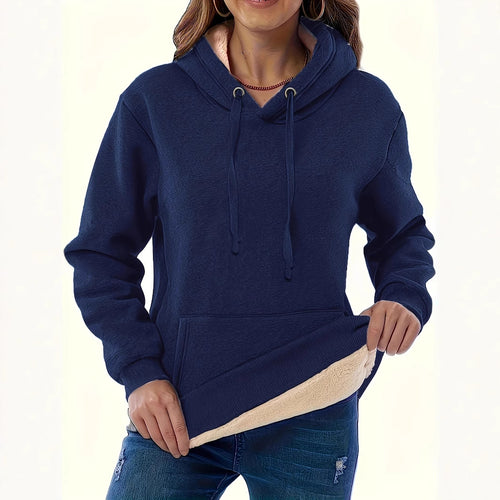 Ladies hoodie with soft lining and modern cut Amarae