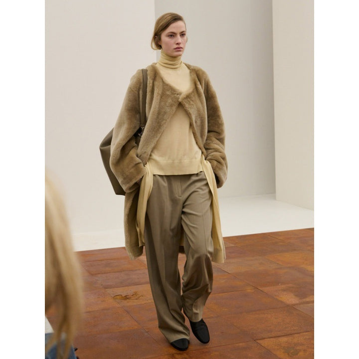 Elegant women's trousers, wide fit Lune London
