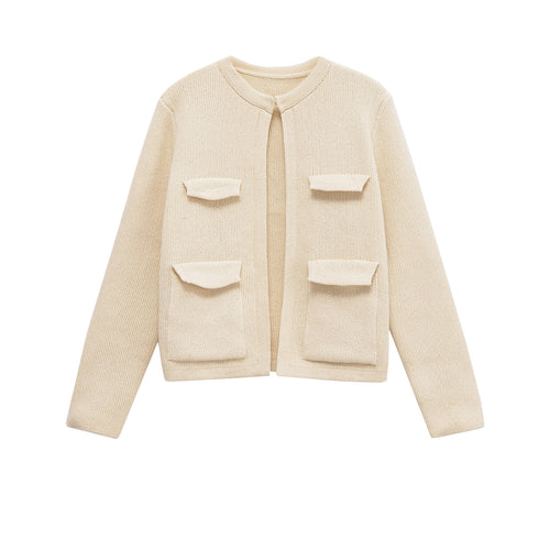 Women's casual cardigan with practical pockets Amarae