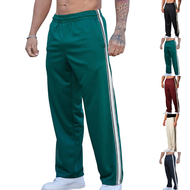 Sport leisure pants for men with side stripes Lune London