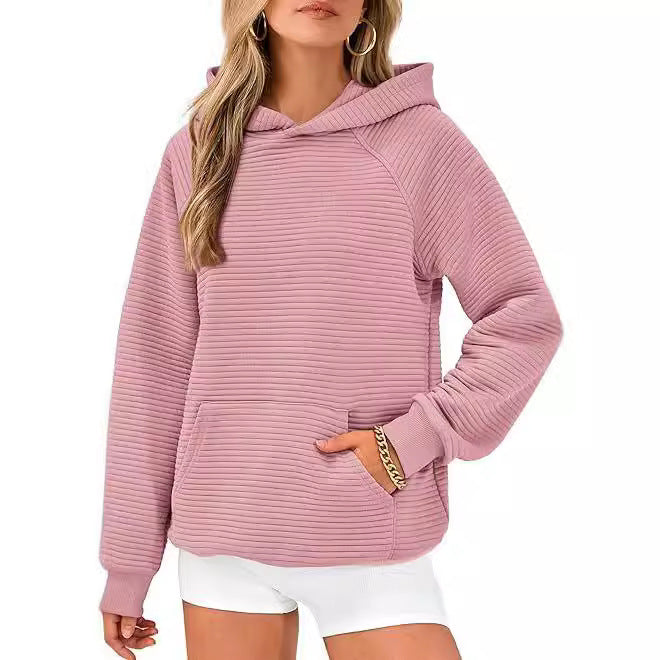 Casual hoodie for women with structured design and practical pockets Lune London