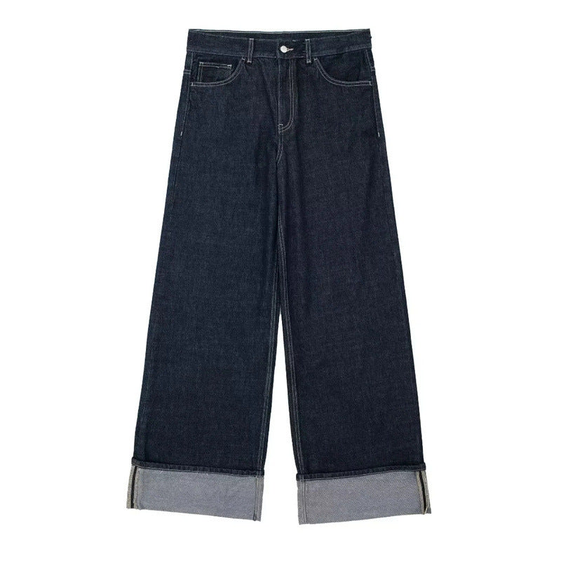 Wide denim pants for women Lune London