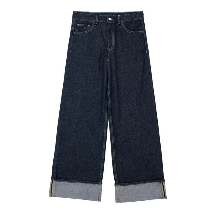 Wide denim pants for women Lune London