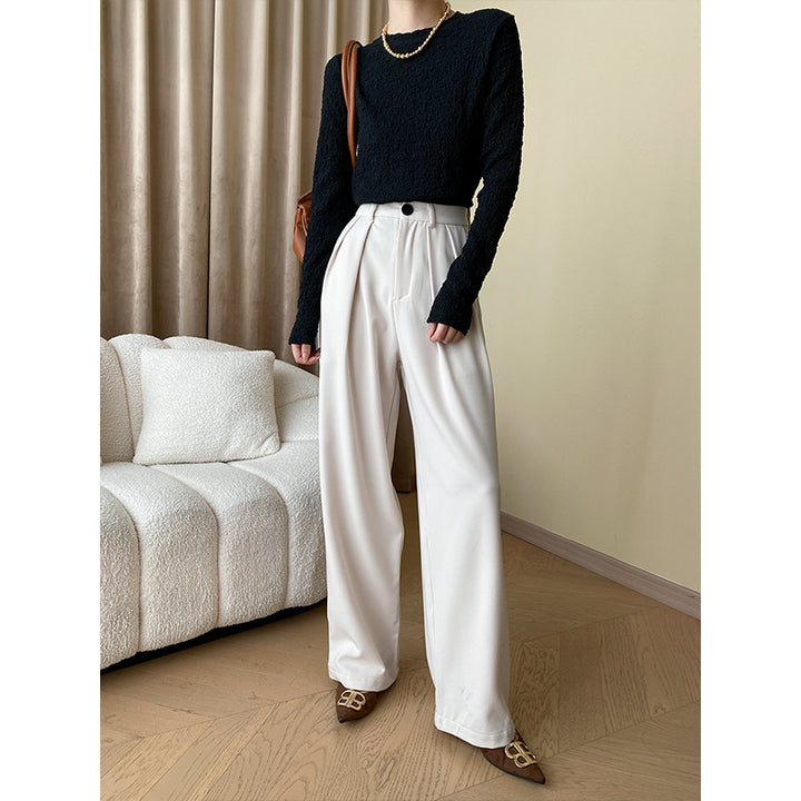 Women's Elegant and Comfortable High-Waist Pants Chic & Stil