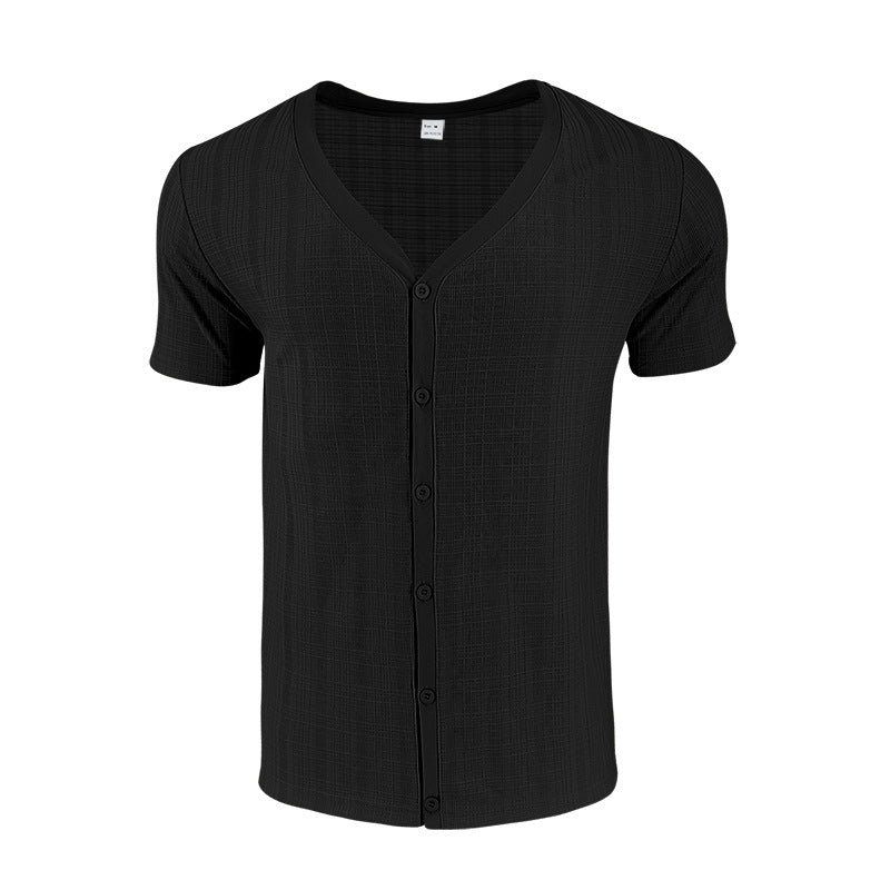 Short sleeve shirt for men with structured design Lune London