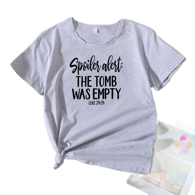 Women Short Sleeve Graphic T-shirt Lune London