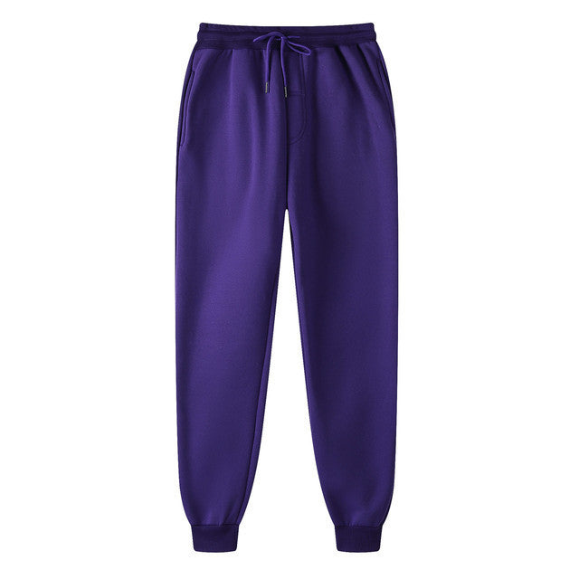 Sport leisure pants for men with elastic waistband and practical pockets Lune London