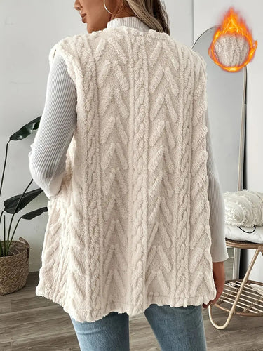 Knitted cardigan for women with luxurious upper material Amarae