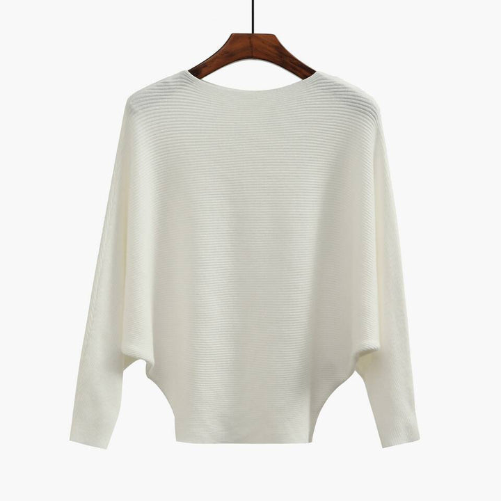 Oversized knitted sweater for women with a refined ribbed design and a loose fit Lune London