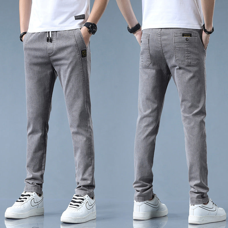 Stylish chino pants for men with adjustable waist and modern details Lune London