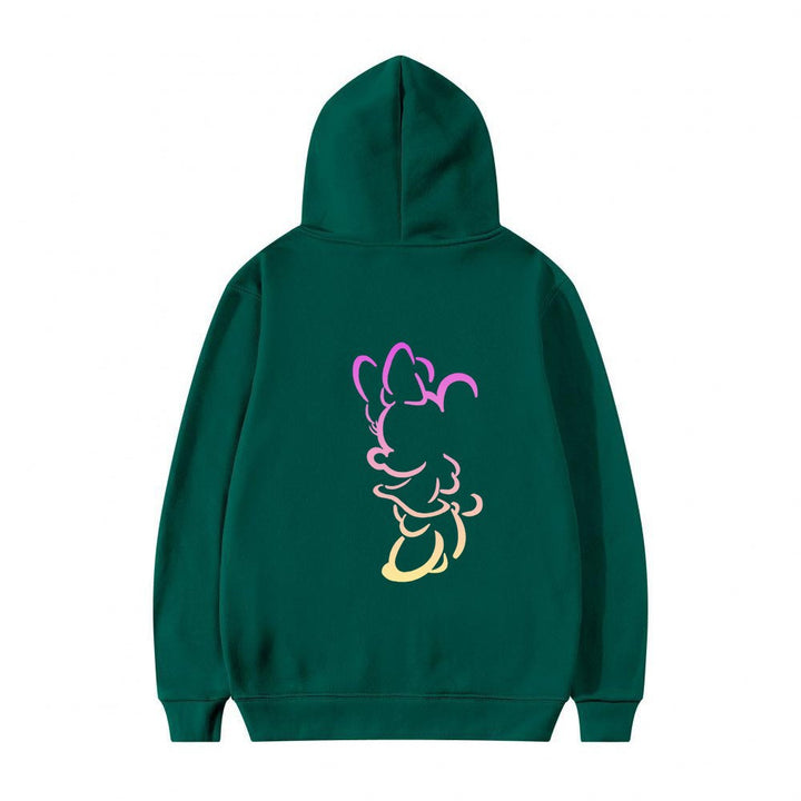 Women's hoodie with artistic cloud design and soft inner lining Chic & Stil