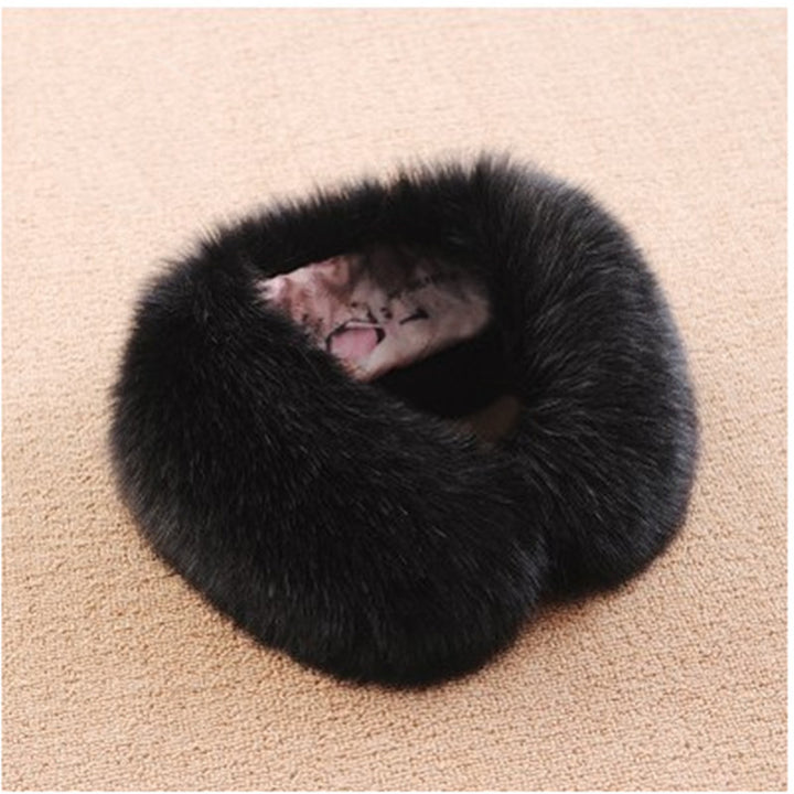 Women's High-Pile Loop Scarf made of Faux Fur with Soft Lining Amarae