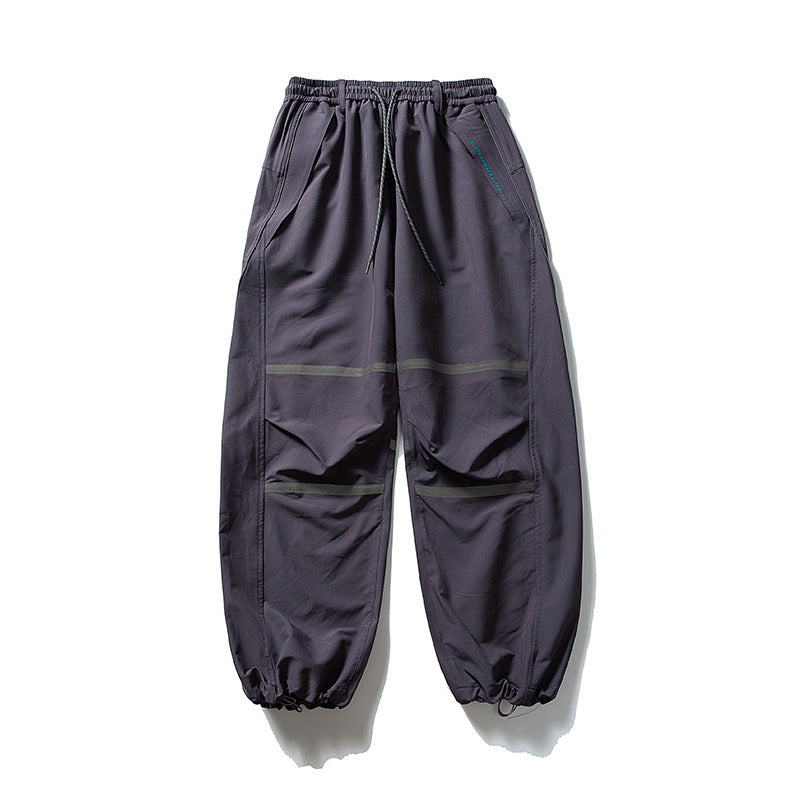 Men's Technical Cargo Jogging Pants with Drawstring, Knee Inserts and Elastic Cuffs Amarae