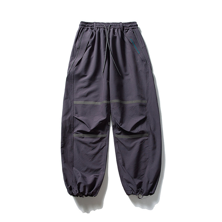 Men's Technical Cargo Jogging Pants with Drawstring, Knee Inserts and Elastic Cuffs Amarae