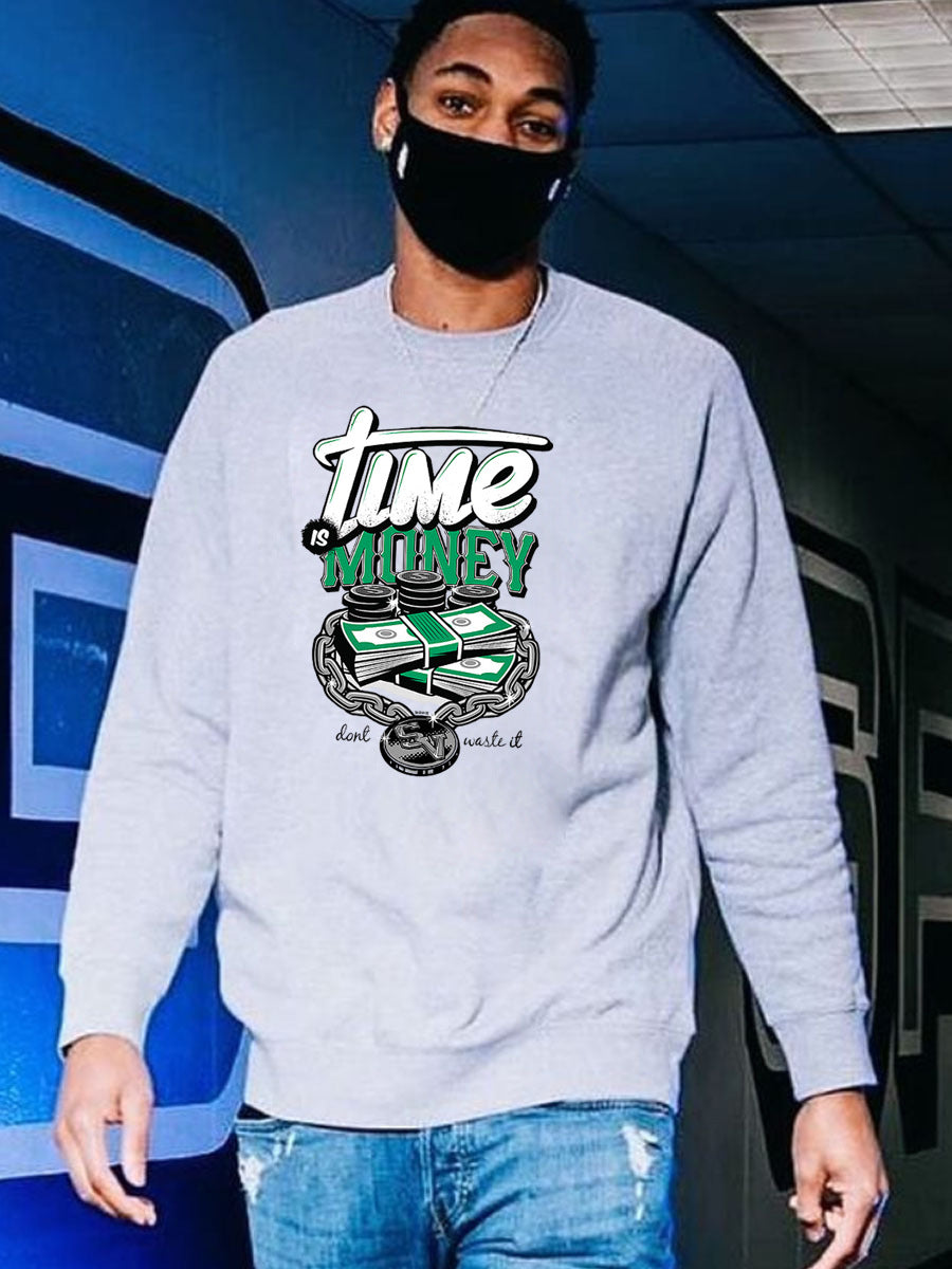 Women’s sweatshirt with creative graphic print Lune London