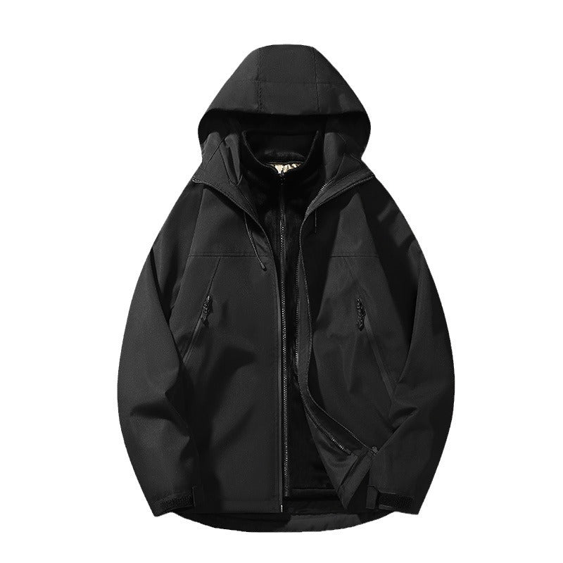 Multifunctional waterproof jacket for men Lune London