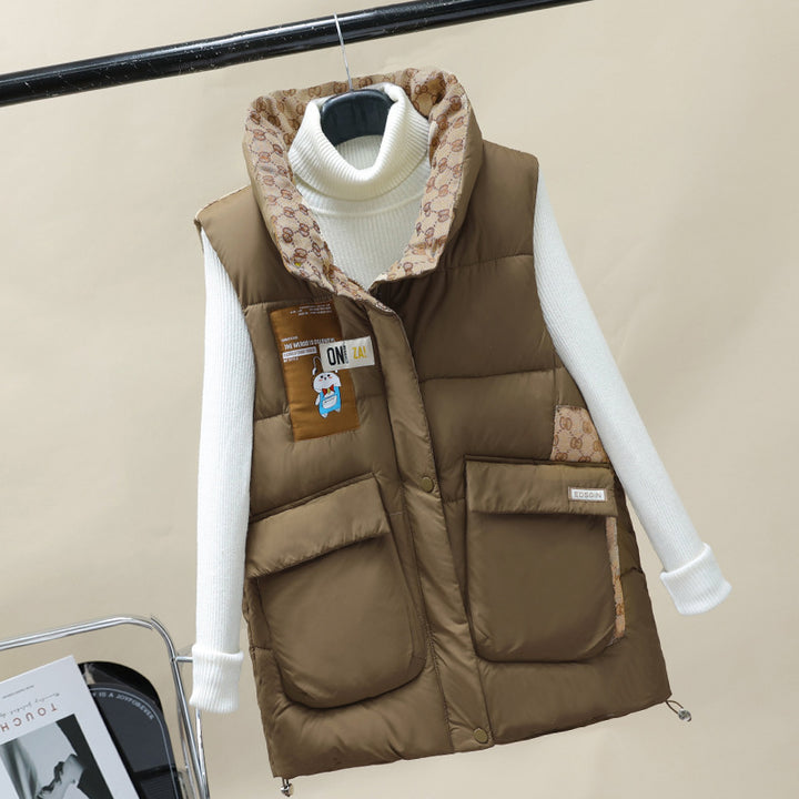 Veste matelassée tendance pour femmes avec des détails modernes et des poches pratiques Lune London