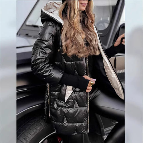 Fashionable and warm down jacket for women Amarae