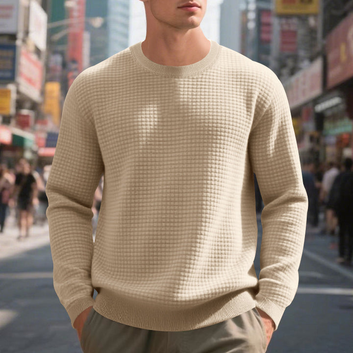 Structured sweatshirt for men with a relaxed fit and great wearing comfort Lune London