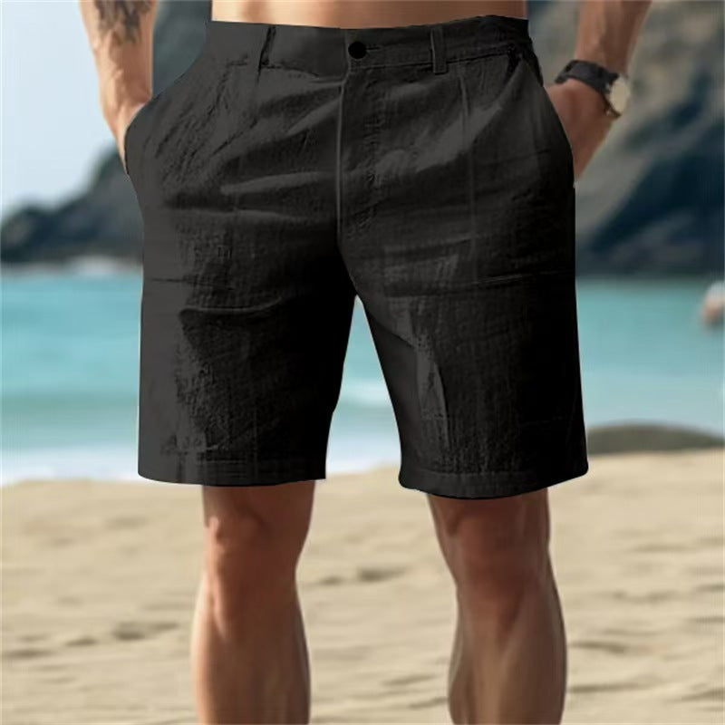 Men's swim shorts with quick-drying material and practical side pockets Lune London